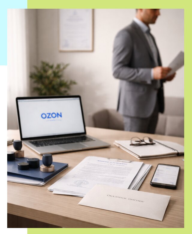 Отказное письмо для Ozon в Лобне от 3614 р. | Сертэкс
