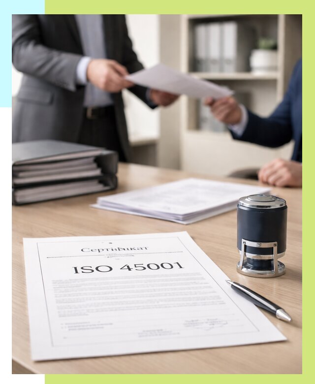 Сертификат ISO 45001 в Лобне под ключ от 46467 р. | Сертэкс